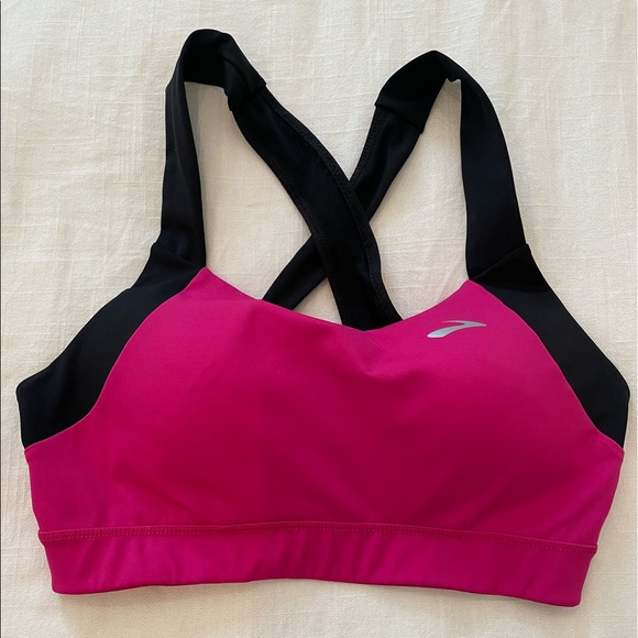 Soutien-gorge Noir Brooks Moving Comfort Collection – Taille 34D – Occasion TB